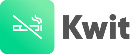 Logo Kwit, application mobile de gamification contre le tabac