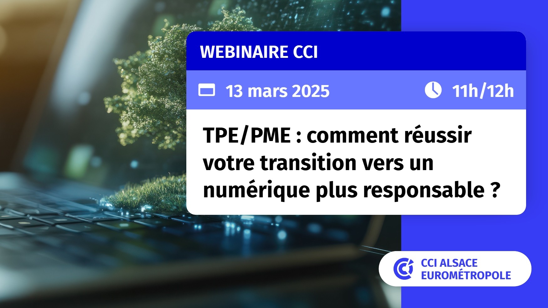 Webinaire – TPE/PME : comment réussir votre transition vers un numérique plus responsable ?